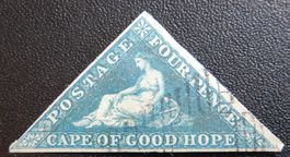 Kapstadt British Kat. 2 gest. 1853 Kat. 75 Euro