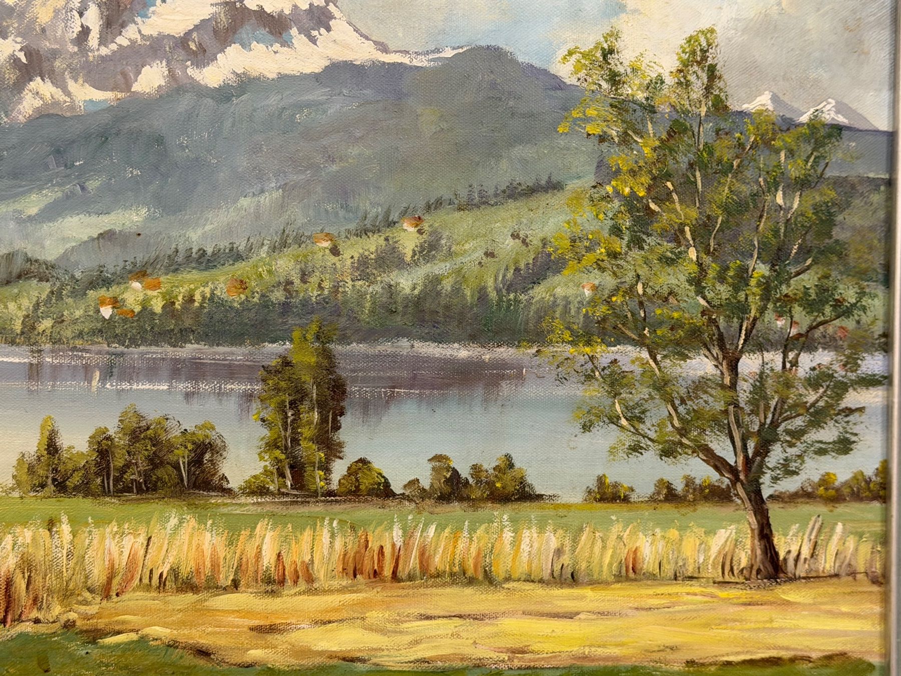 Gemälde: M. Weber - Original Gemälde – Gebraucht aus Basel von PAUL_ART 4