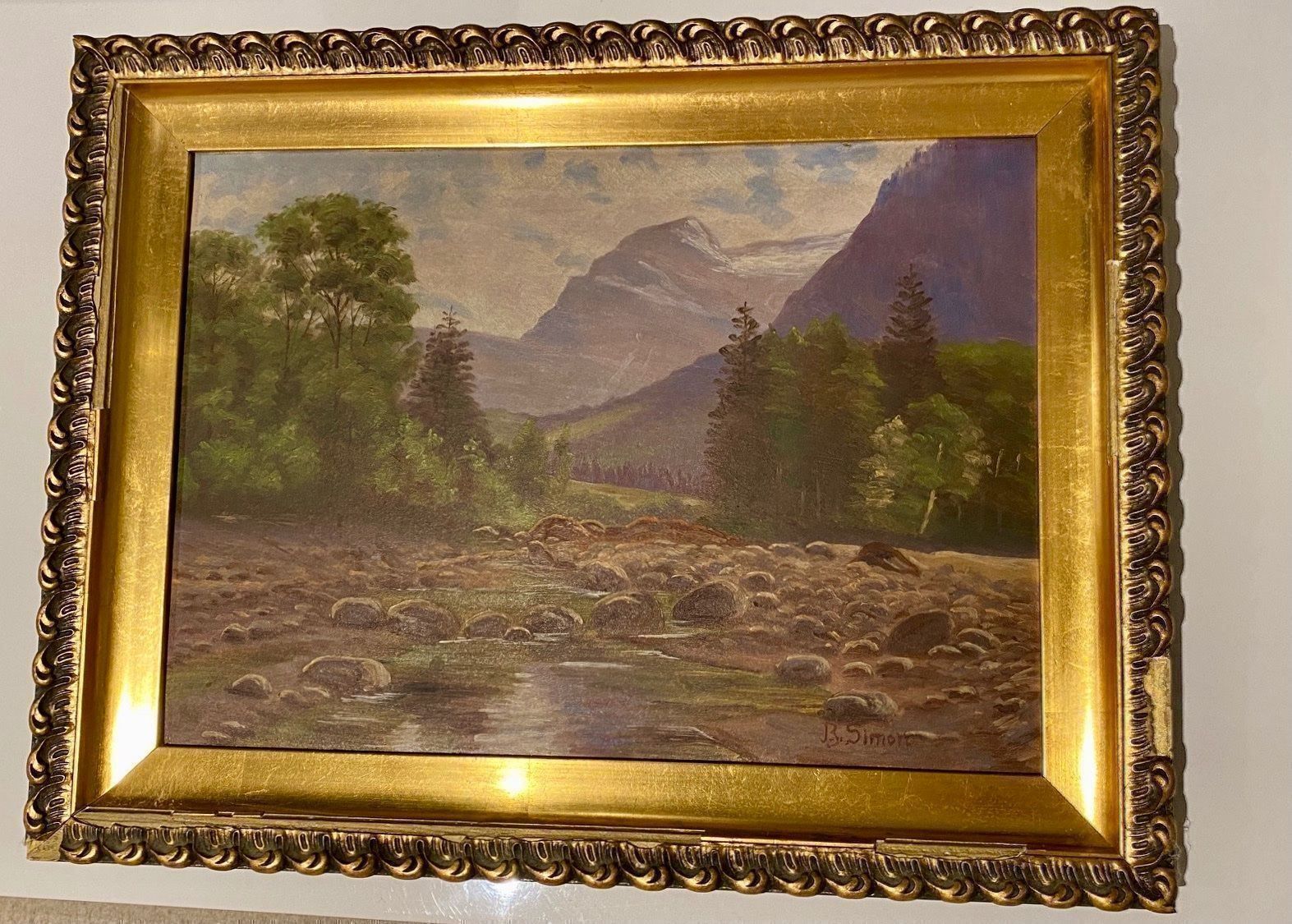 Gemälde: Original von  R.Simon – Gebraucht aus Wilchingen von beamega