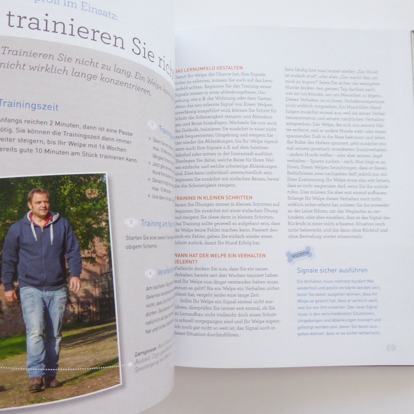 Libri: Welpentraining mit Martin Rütter – Usato da Basel venduto da Kunterbunt12 7