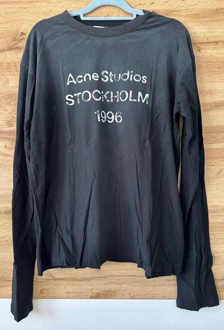 Acne Studios T-shirt: Acne Studios Longsleeve Gr. M, Farbe schwarz – Nuovo (secondo la descrizione) da Triesen venduto da atos87