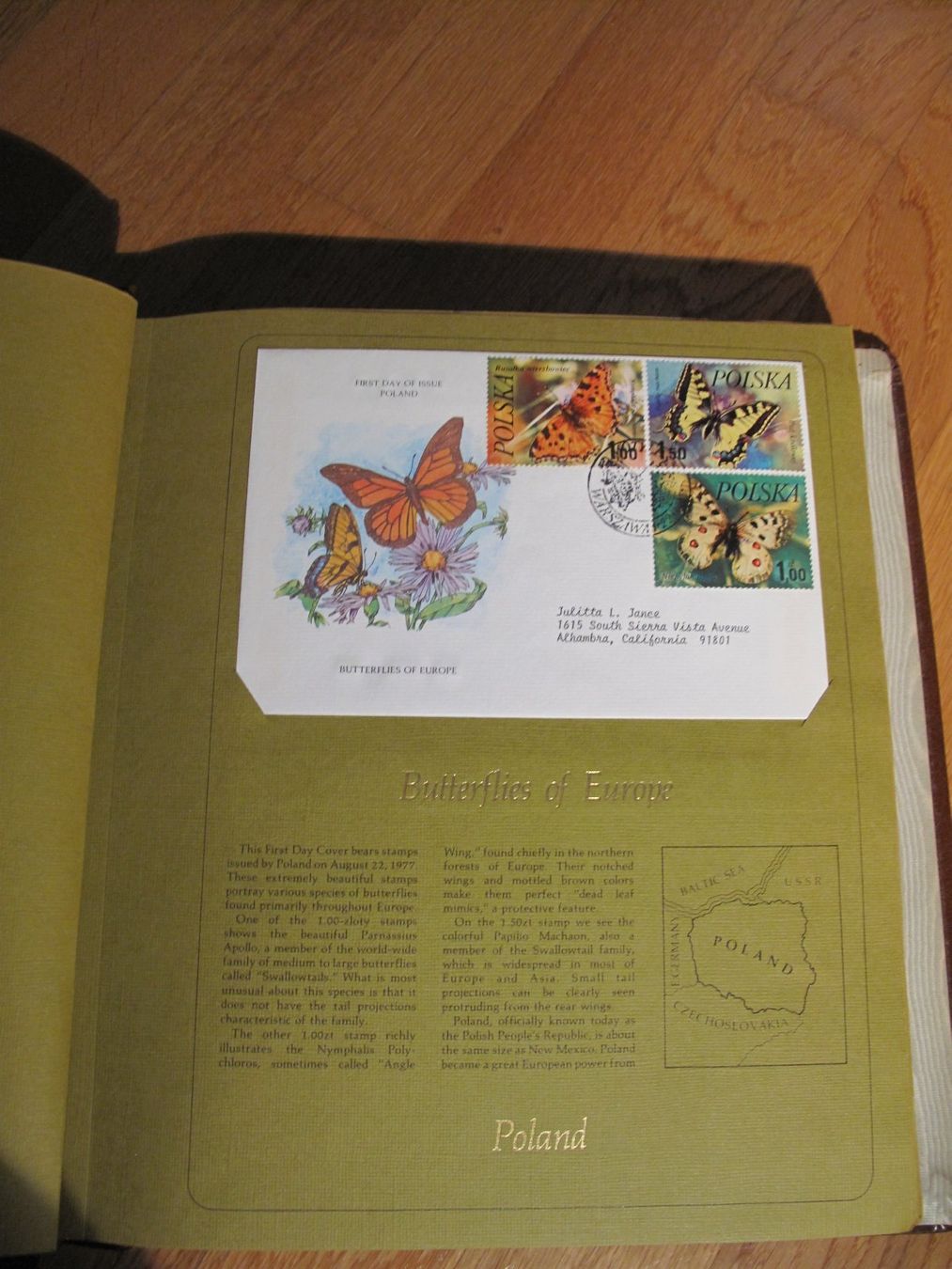 Album: First Day Covers From Around The World 1977 / 78 – Usato da Wil SG venduto da fva01 2