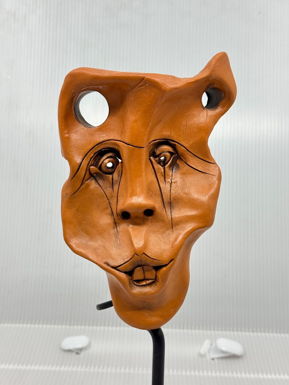 Sculture & Statue: Wandmaske, Keramikgesicht – Usato da Genève venduto da Greg_8ff
