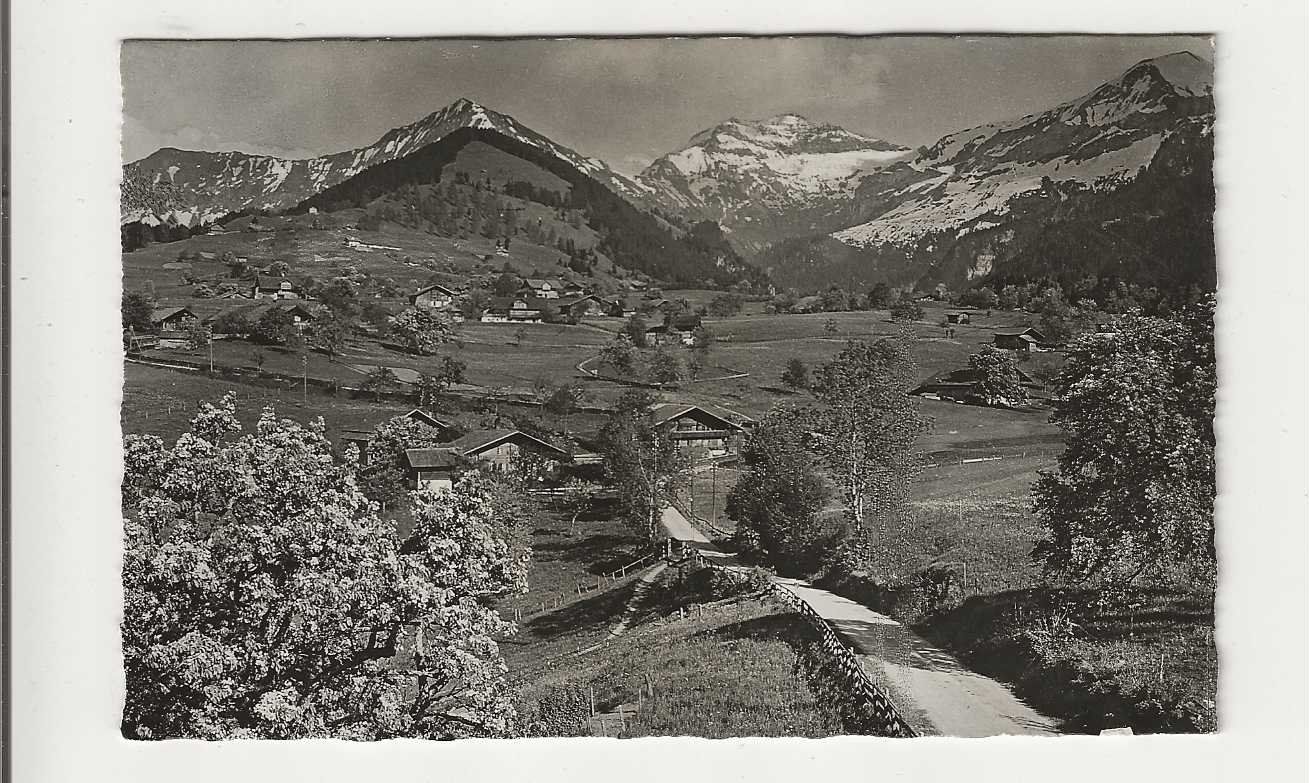 Ansichtskarten: Aeschirie, 1930-er Jahre – Gebraucht aus Spiez von Niesen20