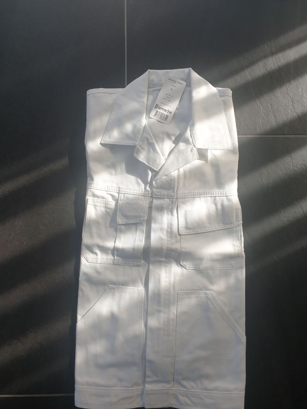 Giacche: Maler jacke Gr M-BAUMWOLLE ( NEU) – Nuovo (secondo la descrizione) da Bischofszell venduto da badza72