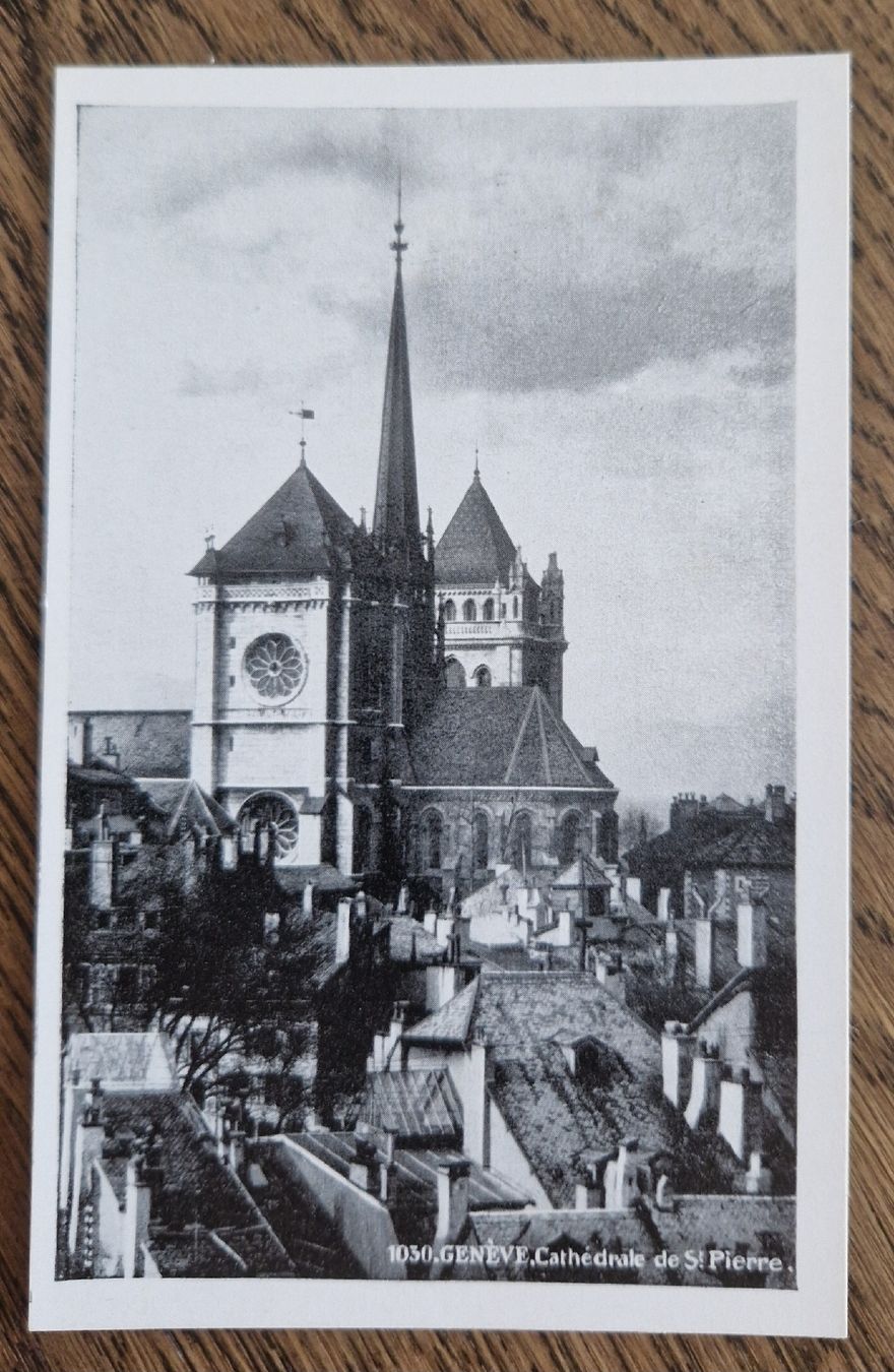 Cartoline postali: Genève Cathédrale de St. Pierre – Usato da Ebikon venduto da Donar50