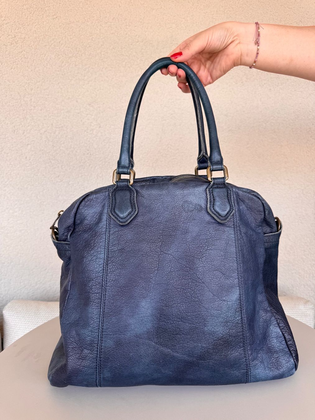 Liebeskind Borse da donna: Wunderschöne Liebeskind Berlin Handtasche Dunkelblau – Usato da Rothrist venduto da Fondgruebe 5