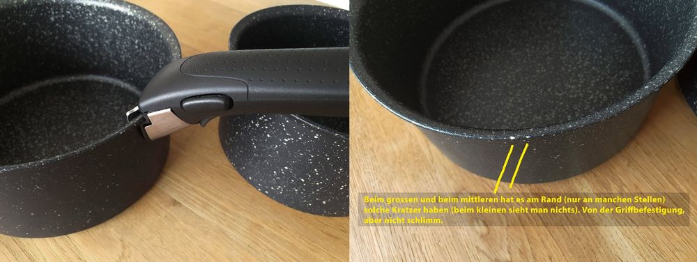 TEFAL COOK & CLIP TOPFSET + EMOTION PFANNENSET, 14-TEILIG, PFANNEN, TÖPFE, NEU