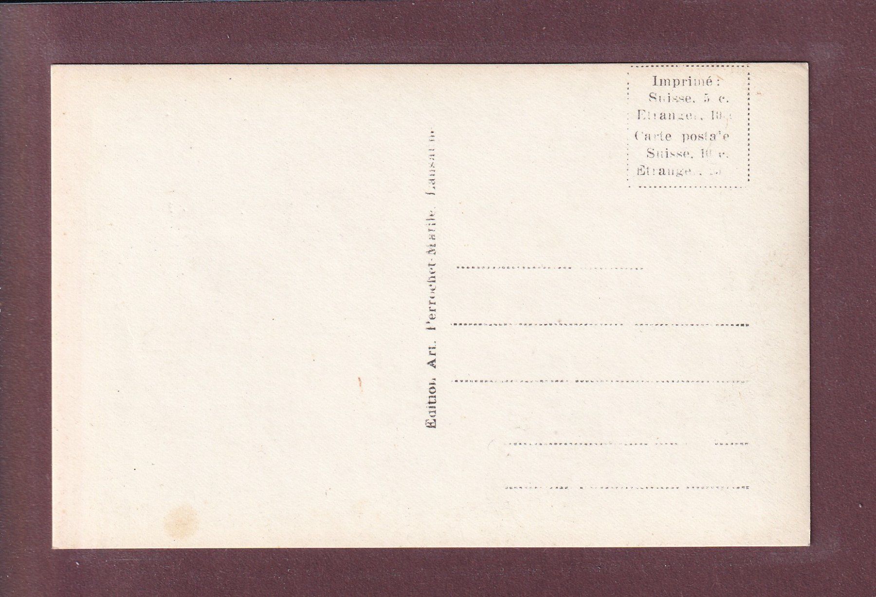 Cartoline postali: Hôtel du RIFFEL - Cervin – Usato da Pully venduto da nicecards 1