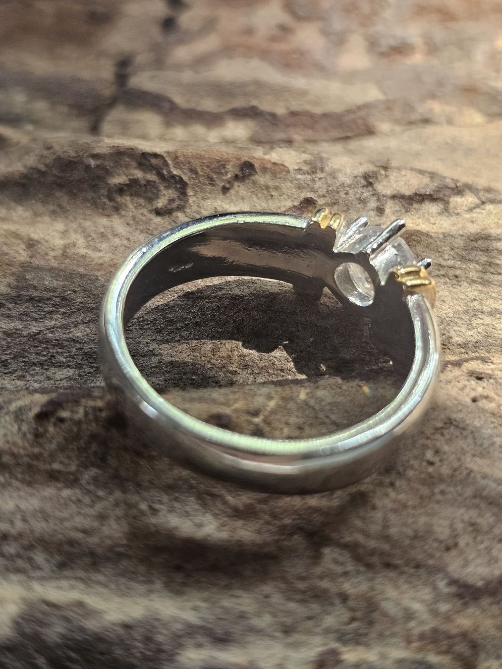 Ringe: Ring Weissgold vergoldet  – Gebraucht aus Zürich von MaisonBelleCachet 2