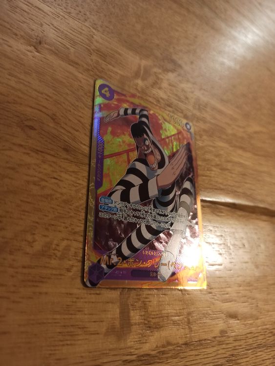 One Piece EB01 TCG Bon Curry alias Mister 2 SEC Kaufen auf Ricardo
