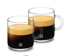 VERTUO Gran Lungo Set, 2 Tassen aus Glas  *NESPRESSO* NEU