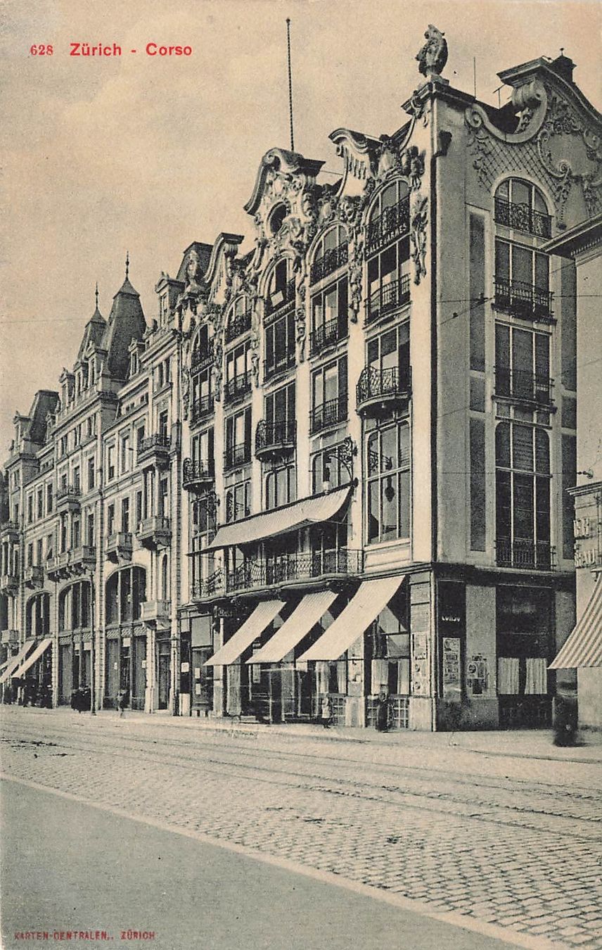 Cartoline postali: Zürich - Corso – Usato da Schwyz venduto da Seffi56