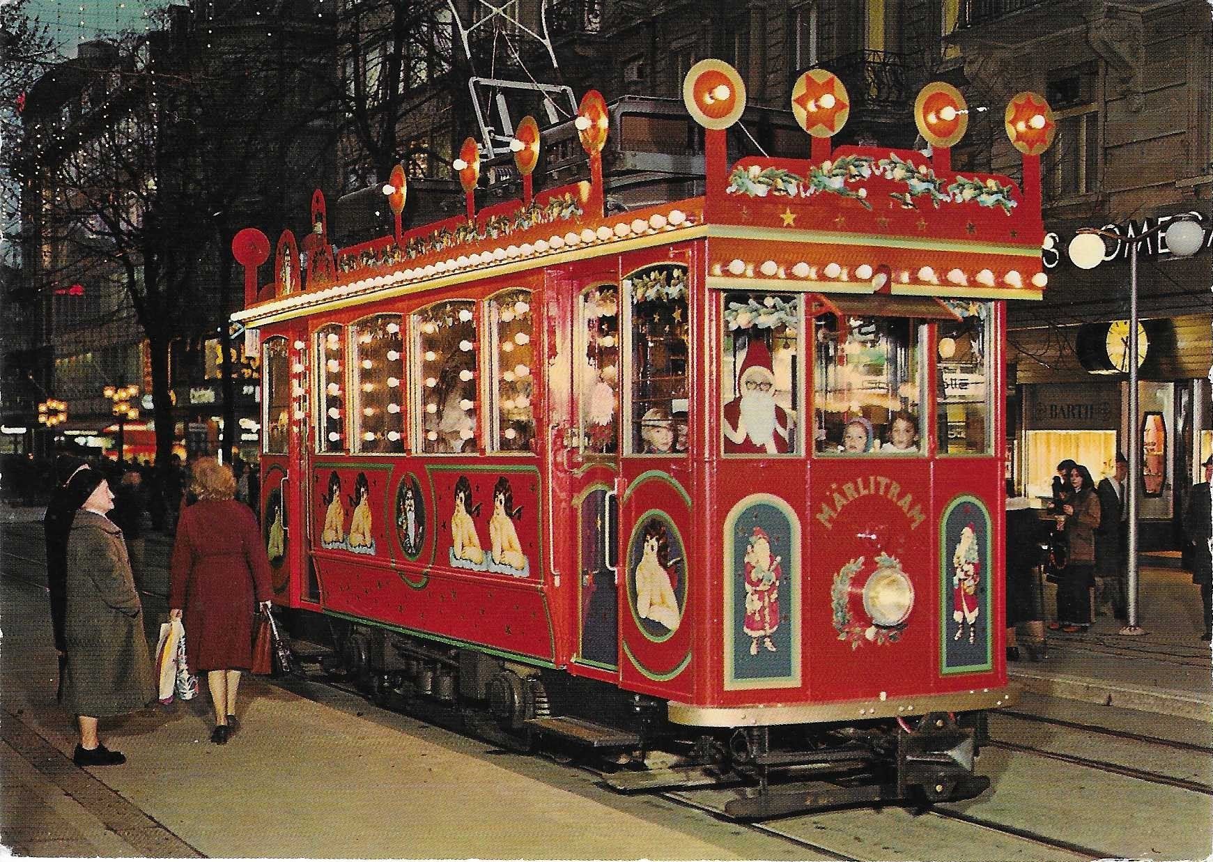 Cartoline postali: Zürich Bahnhofstrasse mit Märlitram – Usato da Rothrist venduto da Stranglehold