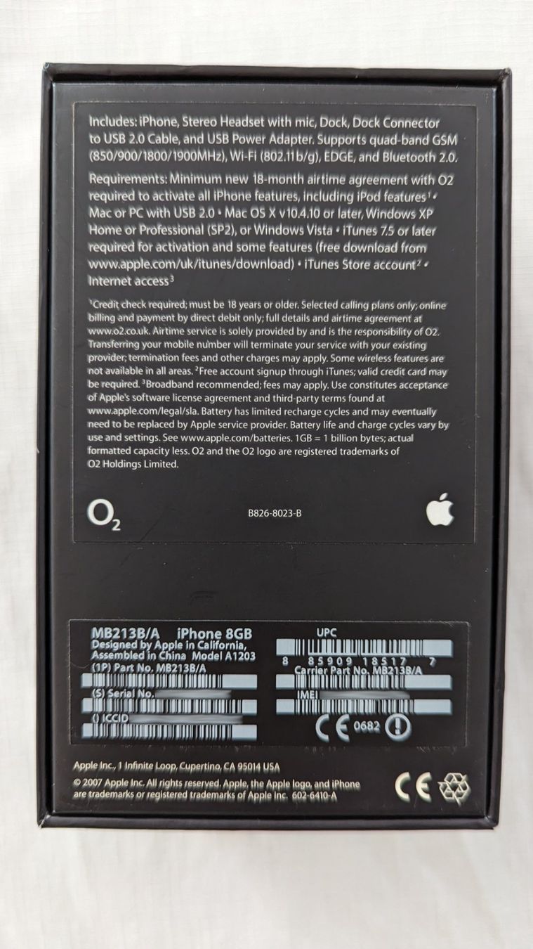Apple Telefoni cellulari / Smartphones: Apple iPhone 1 (2G) – Usato da Losone venduto da NGC9938 8
