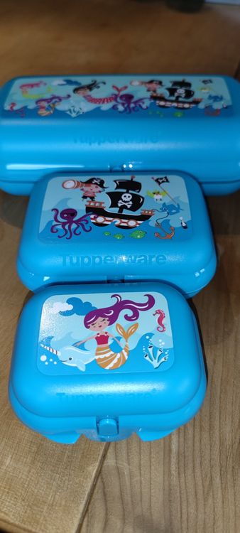 Tupper Drilling 3 er Set Piraten Türkis | Kaufen auf Ricardo