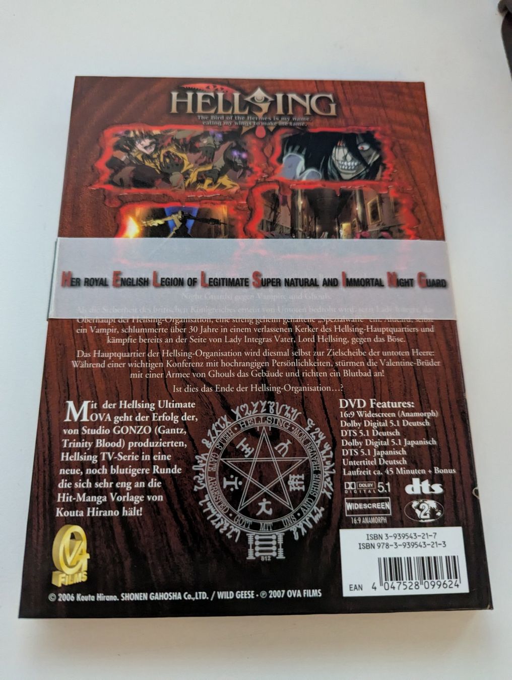 Tutti i DVDs: Hellsing Ultimate OVA II + III DVDs – Usato da Hünenberg See venduto da SpecialEditionGaming 1