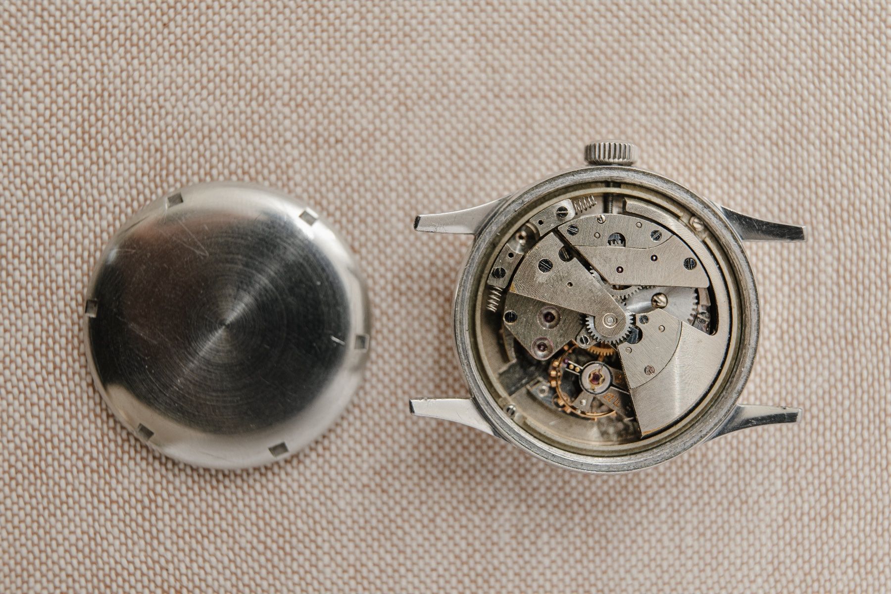 Orologi: Arbu Field Watch Bumper Automatic Radium Dial 34mm 1950s – Usato da Vevey venduto da Vintage_Analog_Goods 8