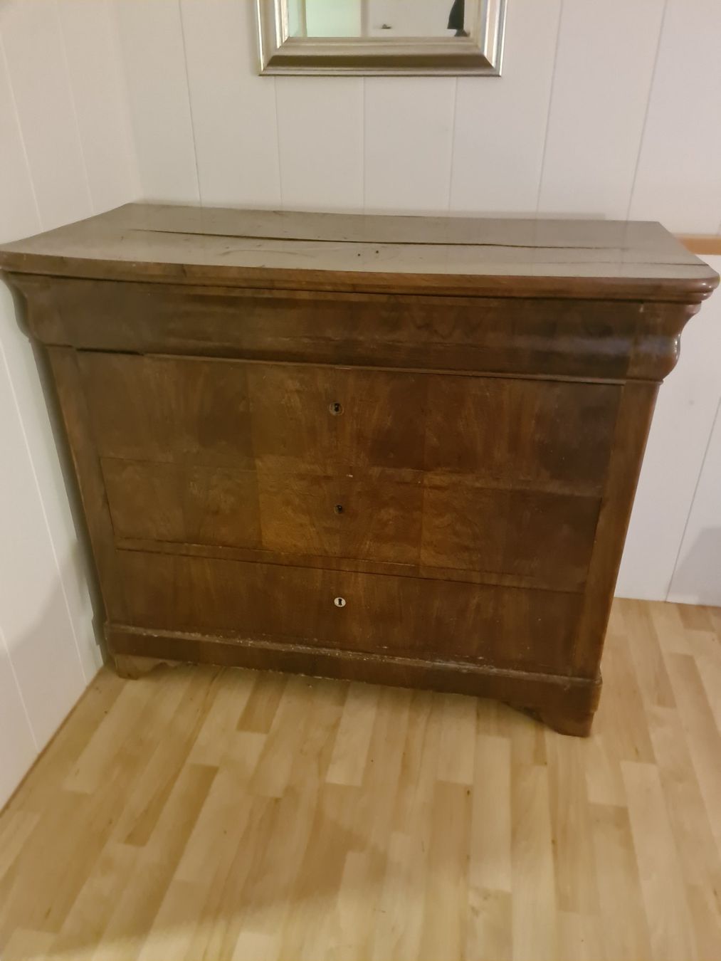 Cassettiere: Commode ancienne en bois massif avec clés authentiques! – Usato da Monthey venduto da 187-zeroo 8