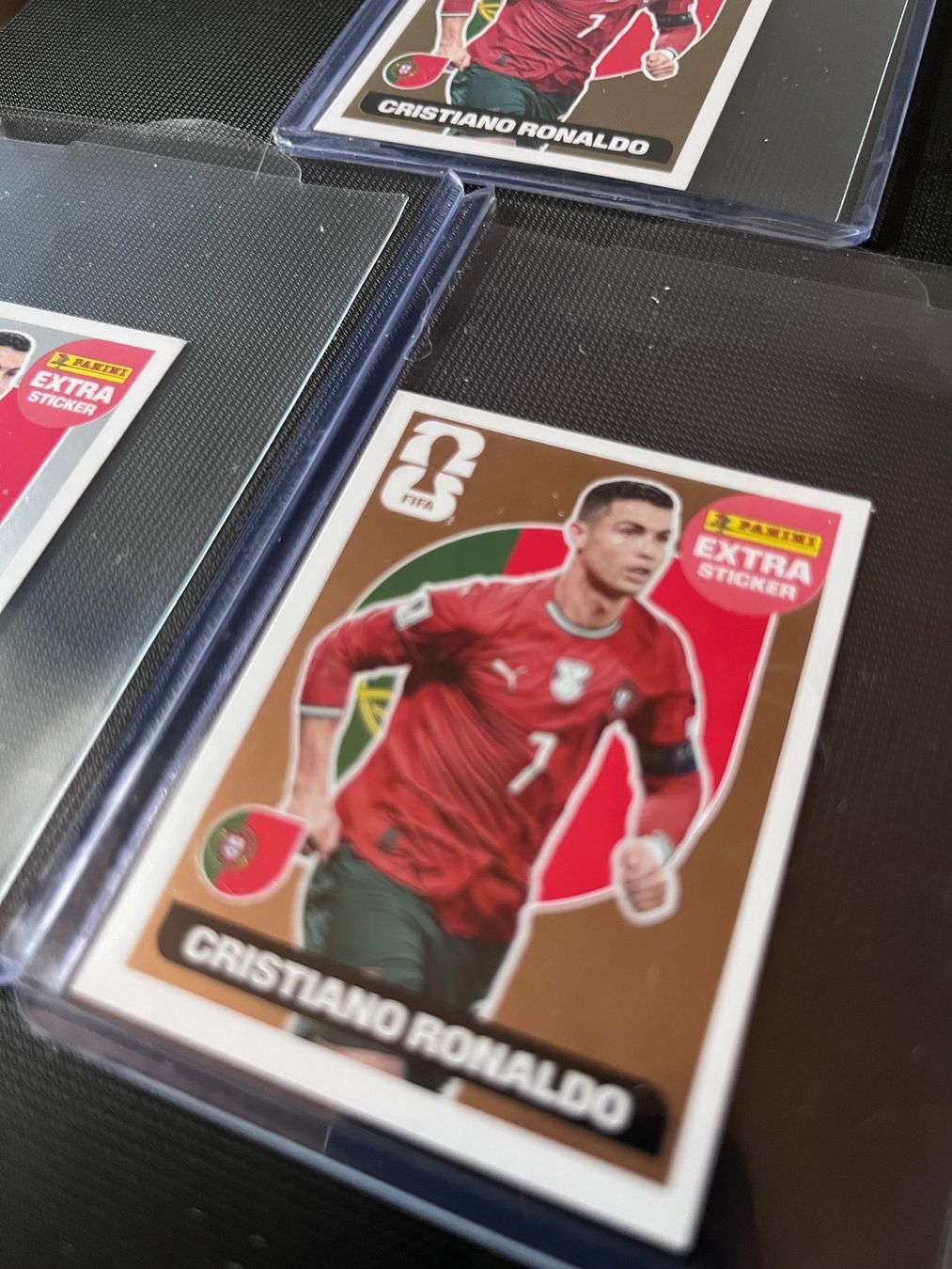 Panini Carte collezionabili: Messi + Ronaldo Bronze / Silver / Gold Panini Extra Sticker – Nuovo (secondo la descrizione) da Villeret venduto da Ma_To 3