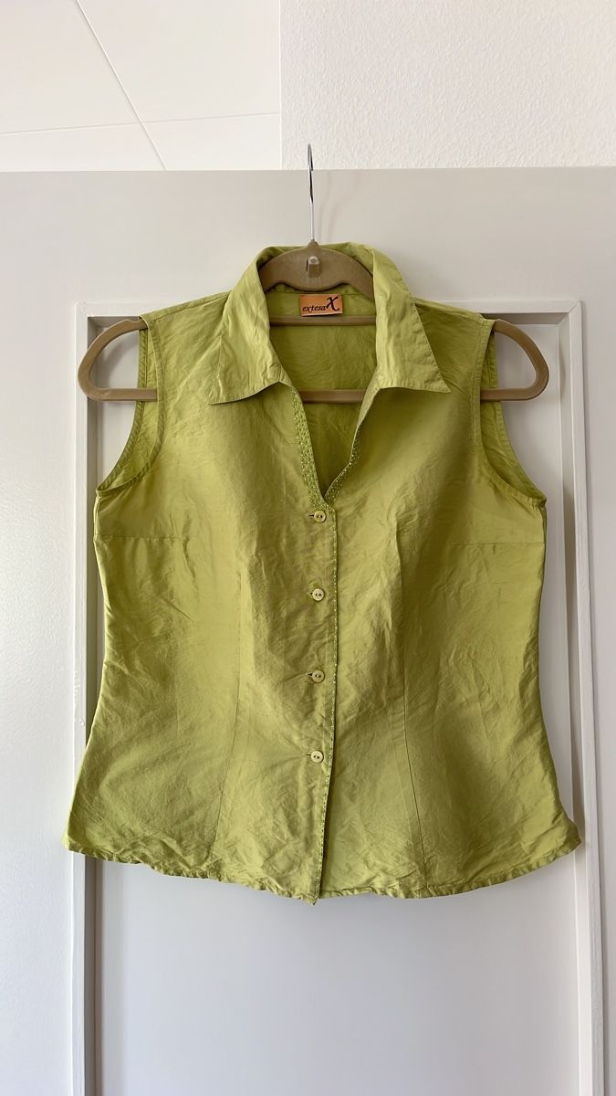 Camicette: Summer vintage blouse - 100% silk – Usato da Lausanne venduto da NoraPlethora