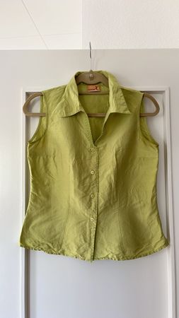 Summer vintage blouse - 100% silk