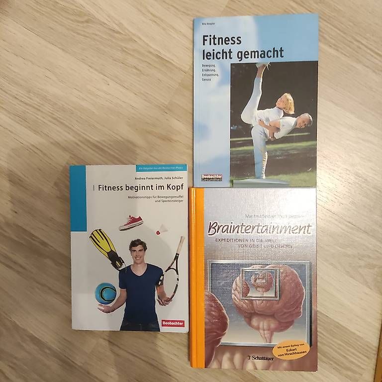 Bücher: Diverse Bücher Fitness/Muskeln Bewegung und Gesundheit – Gebraucht aus Frick von fendiartax 2