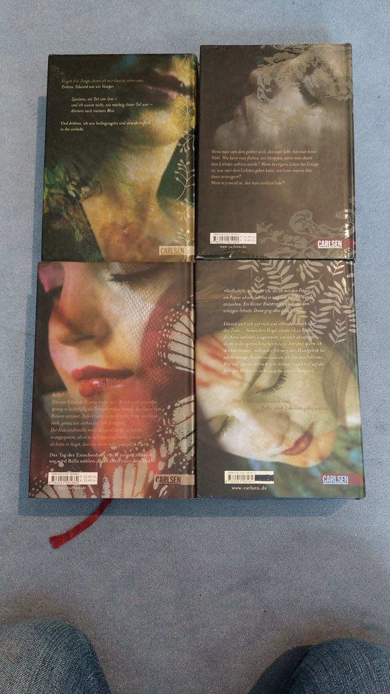 Livres: Twilight / Biss Saga von Stephenie Meyer – D'occasion à Basel par cervantesdeleon 5