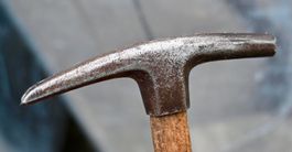 antik Polsterhammer VERGEZ geschmiedet RUE DU TEMPLE Paris