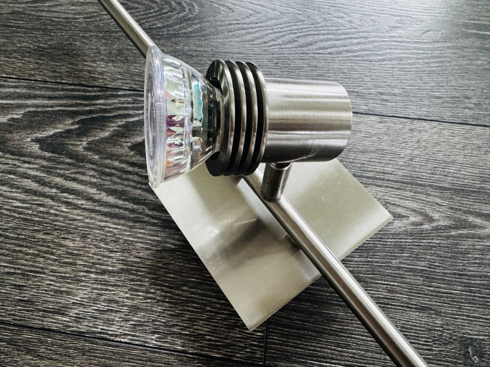 Lustres & lampes de plafonds: Deckenleuchte 3 Spot Edelstahl – D'occasion à Bichelsee par int6 1