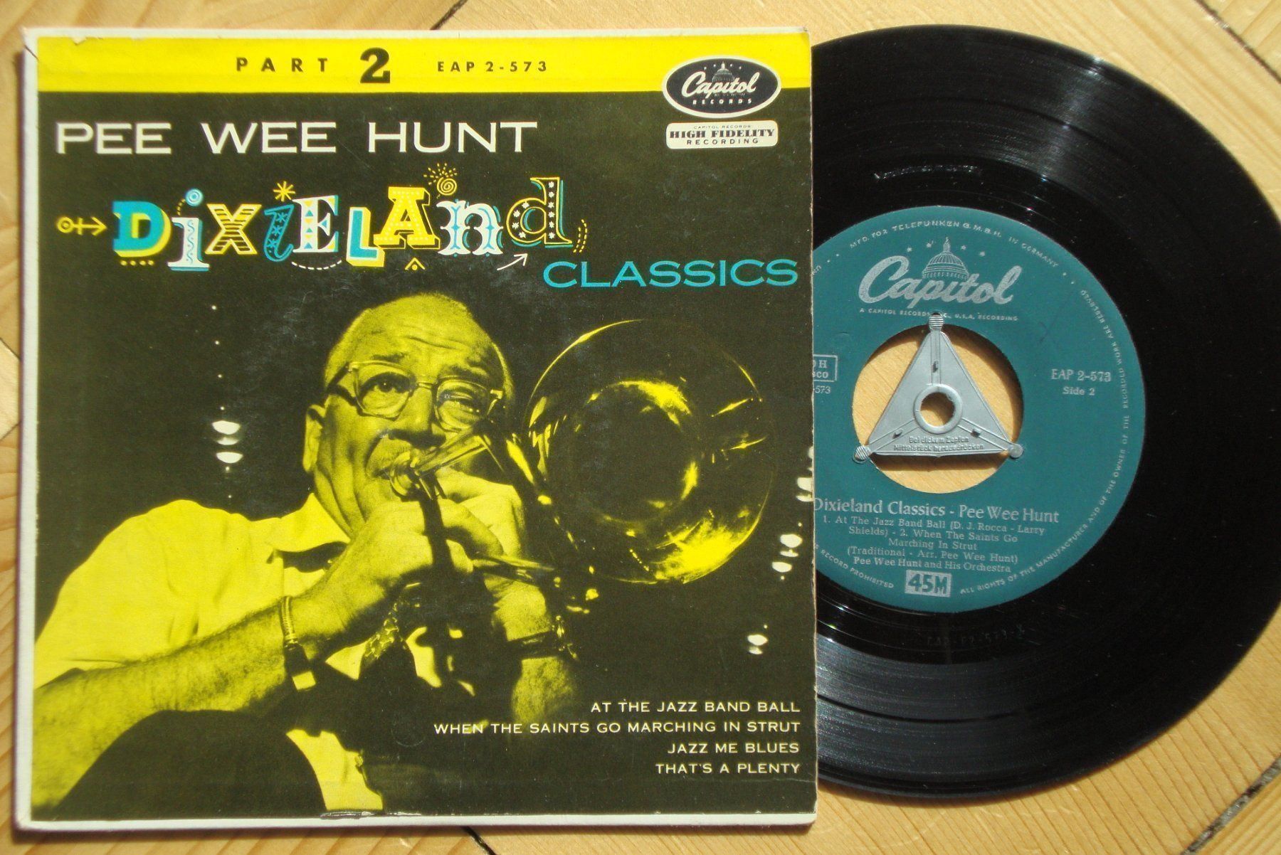 Vinyles: PEE WEE HUNT - DIXIELAND When the Saints – D'occasion à Bern par Uli_10_11
