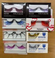 Déstockage – Lot n°2 Faux-cils professionnels XL colorés