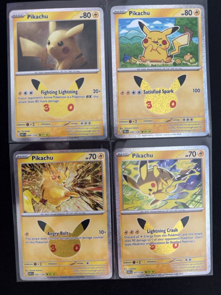 Pokémon Cartes à collectionner: Pikachu 30th Celebration – Neuf (Voir description) à Grenchen par doemu_ 3