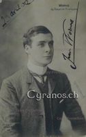 Jean Worms (1884-1943) Schauspieler - Autogramm