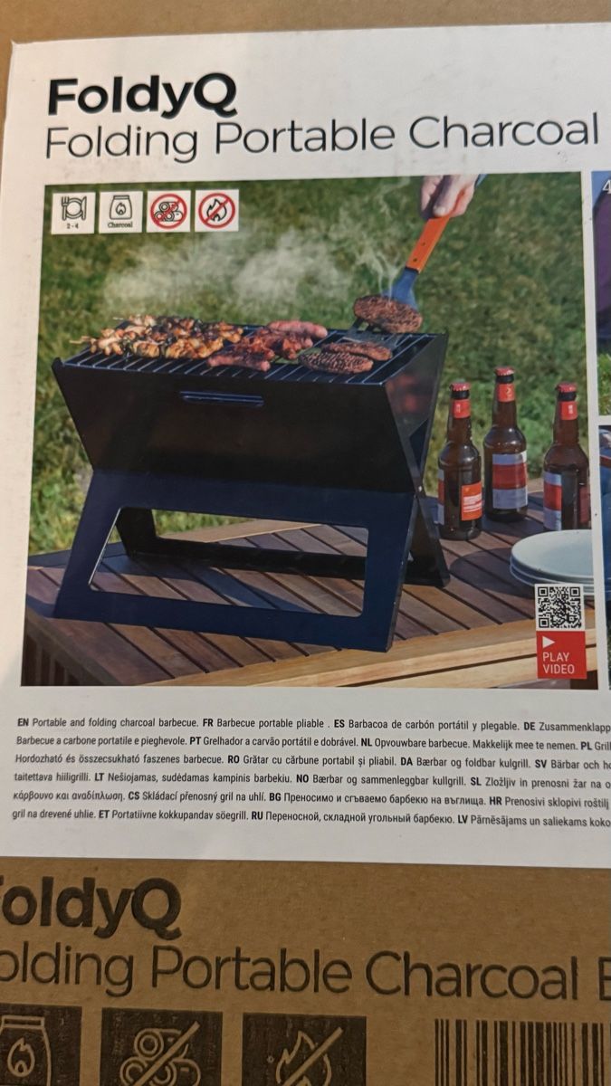 Griglie: Klappbarer Grill für Picknick – Nuovo e nell'imballaggio originale da hochdorf venduto da tariq1