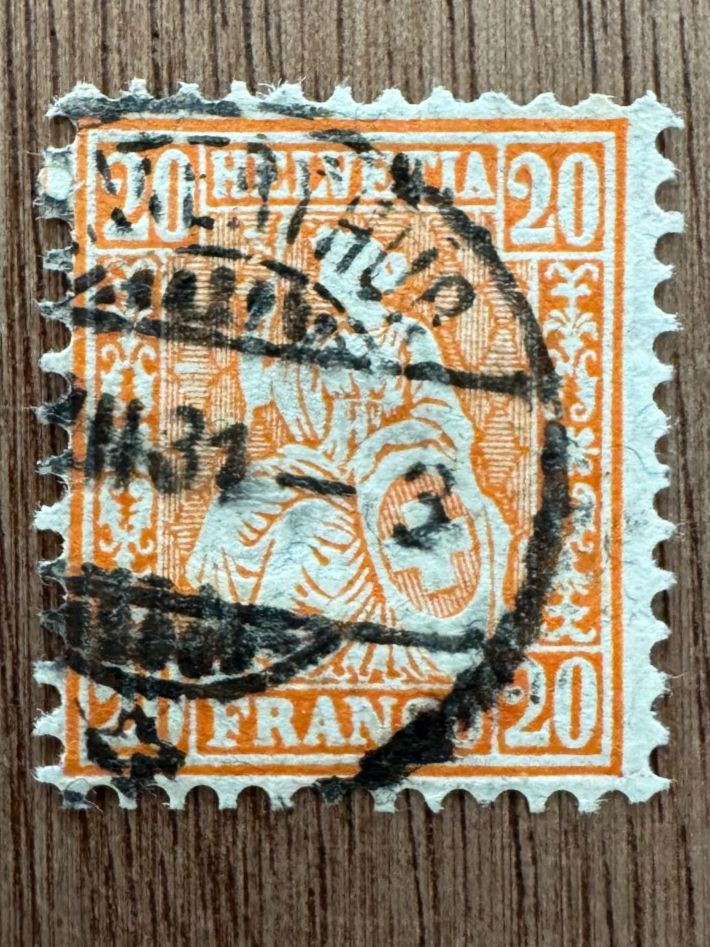 Tutti i francobolli: Nr. 48 gestempelt – Usato da Jegenstorf venduto da lemur
