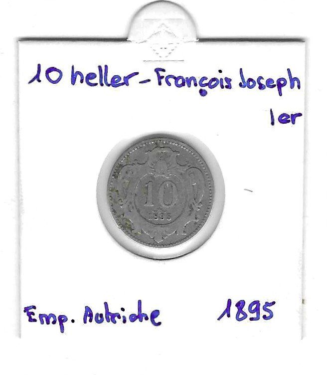 Alle Münzen: 10 heller - François Joseph Ier 1895 – Gebraucht aus Tavannes von Zitume