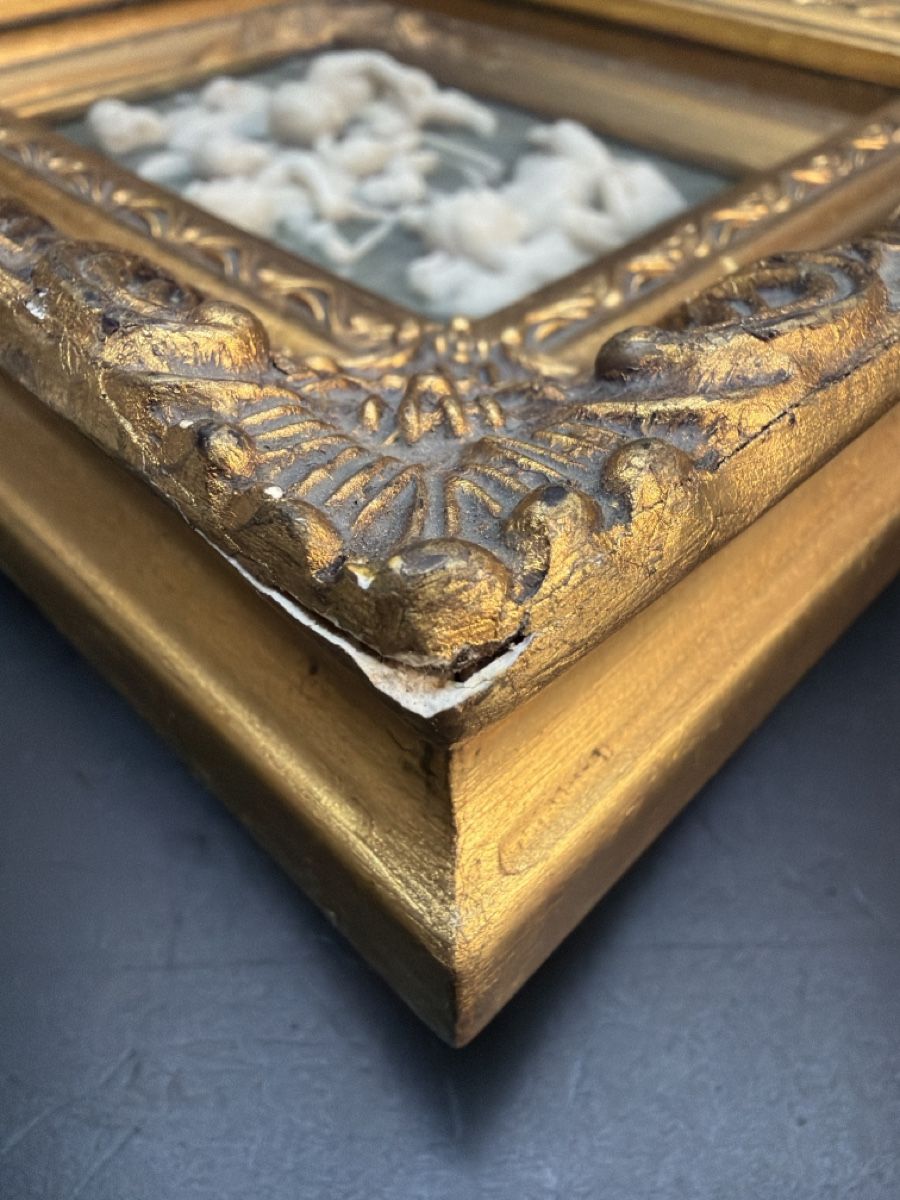 Foto & Immagini: STEINBILD MIT PUTTI UND ENGELN RELIEF, BIGGS & SONS LONDON – Usato da Matzingen venduto da exklusives 9