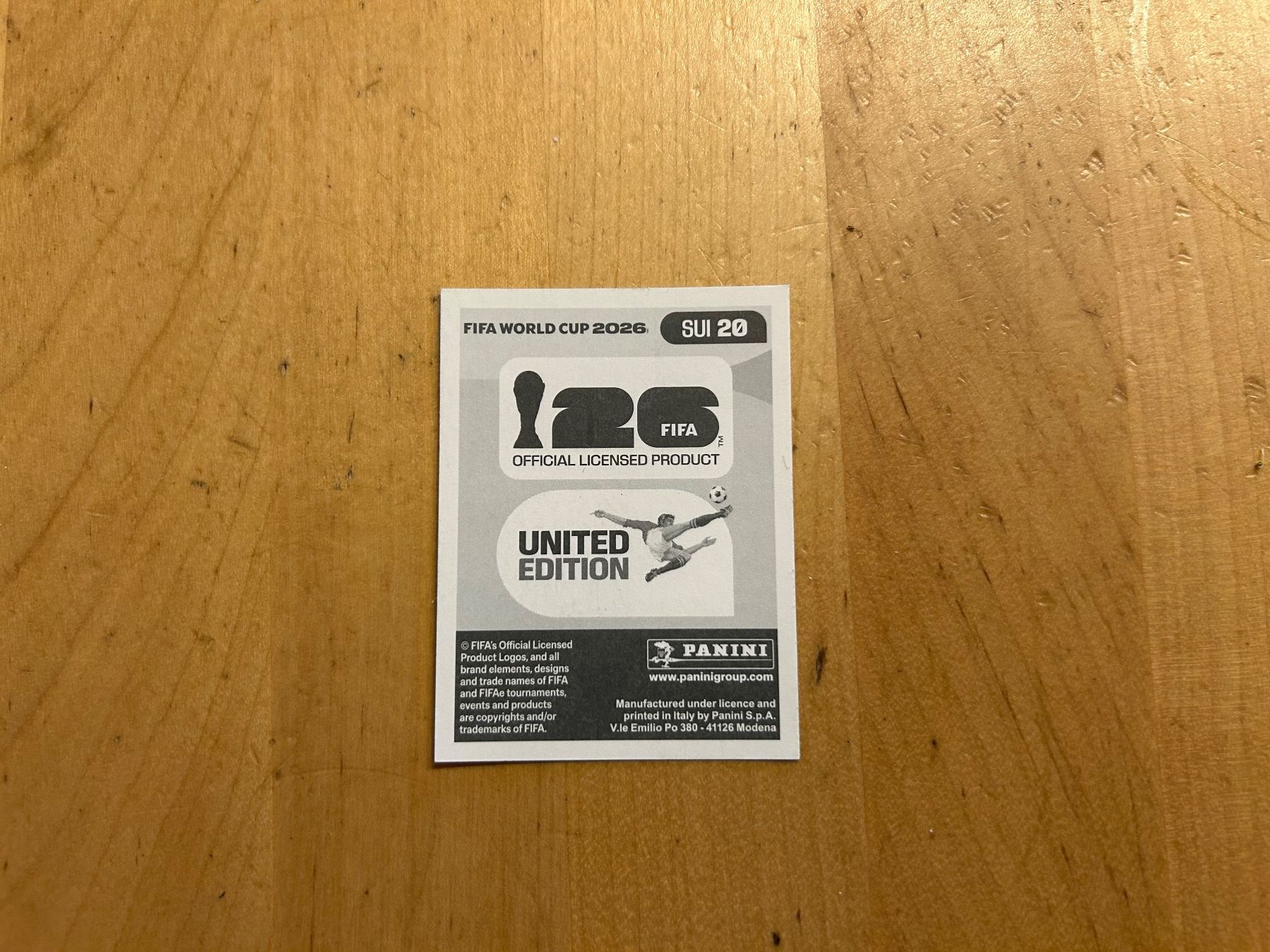 Panini Carte collezionabili: Panini Zeki Amdouni Suisse Nr.20 – Usato da Meienried venduto da janosch7 1