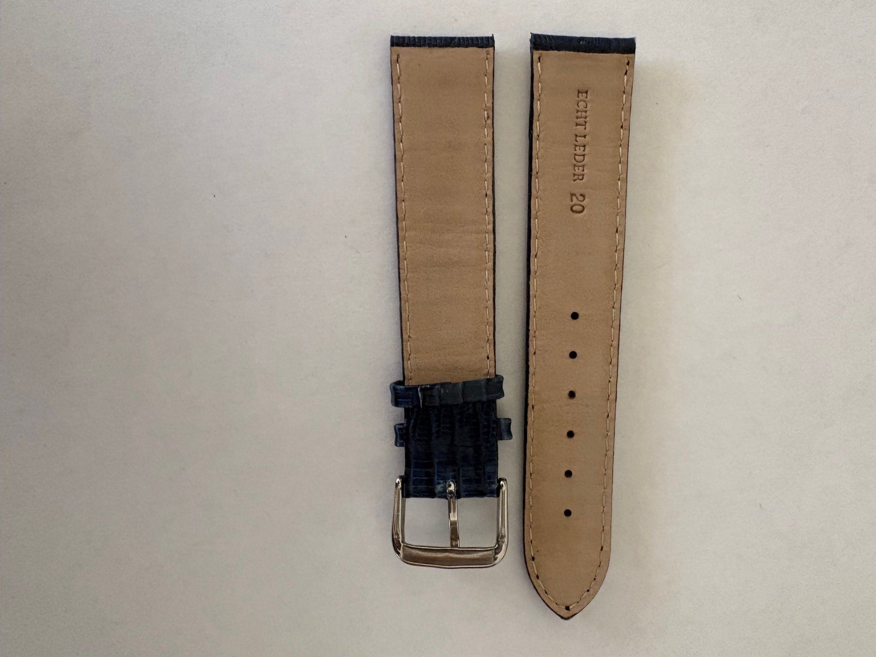 Bracciali & Braccialetti: Neu echte leder urharmband 20mm – Nuovo (secondo la descrizione) da Winterthur venduto da UncleMikha-el 2