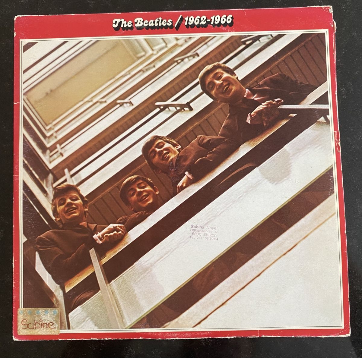 Schallplatten: Beatles rotes Album – Gebraucht aus Root von chugelrund