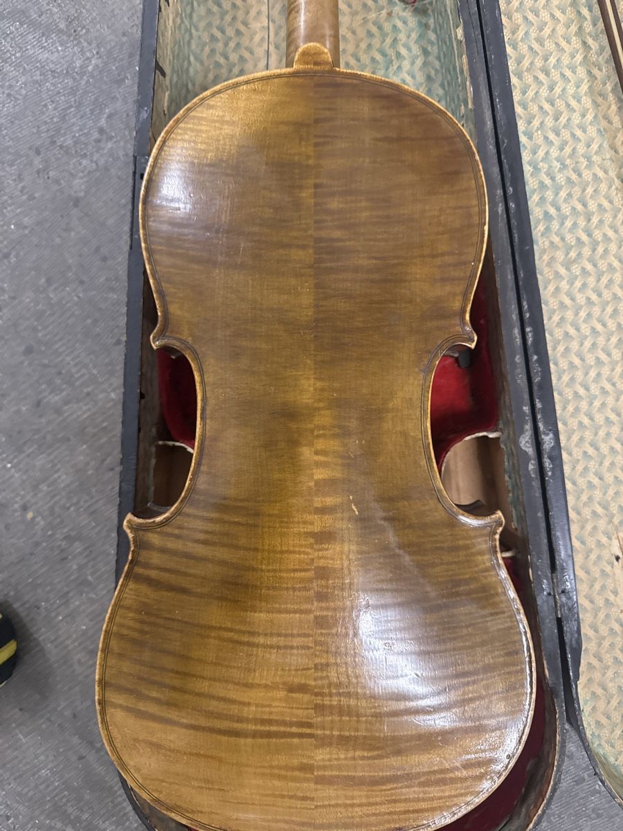 Strumenti musicali: Antike violine mit bogen  – Usato da Strengelbach venduto da HeidiHeidi09 6