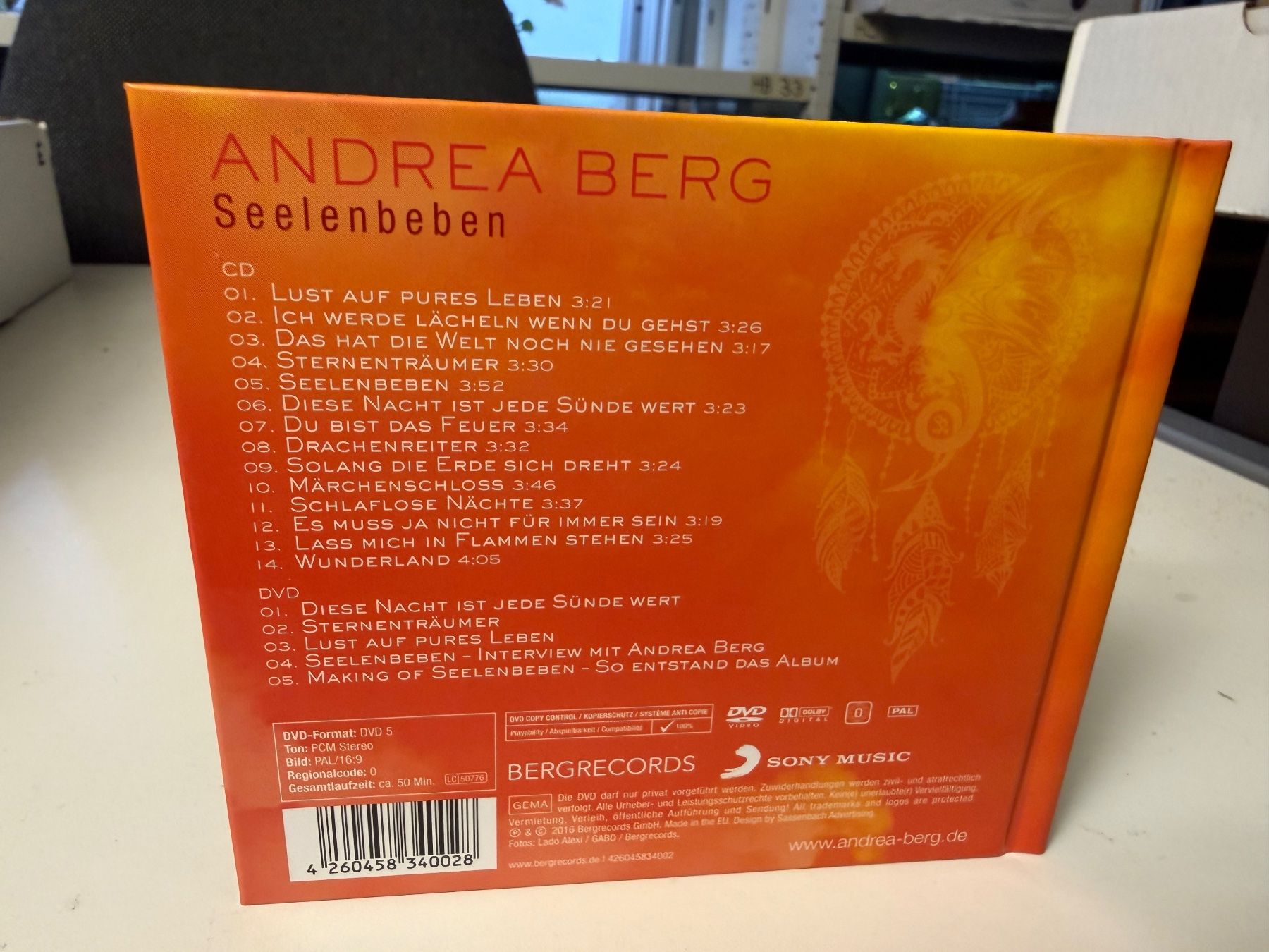 CD: Andrea Berg - Seelenbeben - HD23D – Usato da Küsnacht ZH venduto da Jazztilldawn 1