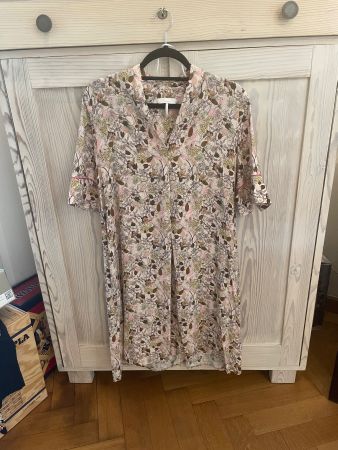 Luftiges Sommerkleid Cinque, florales Muster, 36