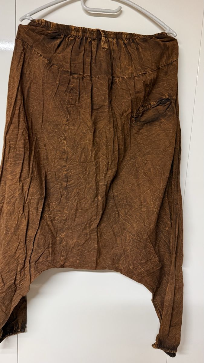 Pantaloni: Harem Hosen braun Batik Grösse M neu – Nuovo (secondo la descrizione) da Haslen GL venduto da rana04 3