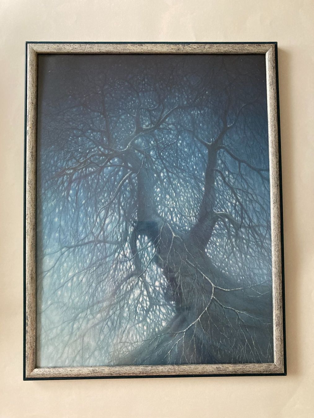 Foto & Immagini: FRIEDRICH  HECHELMANN   Kunstdruck  BAUM  Holzrahmen  / Glas – Usato da Subingen venduto da ArtBead 6