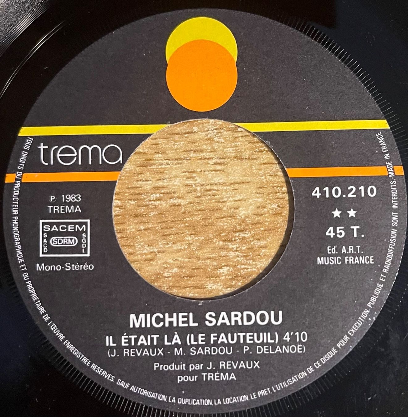 Dischi in vinile: MICHEL SARDOU - LES ANNEES 30 – Usato da Bussigny venduto da vinyl-pas-cher 3