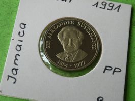 Jamaica 1991,  1 Dollar  Sondermünze   PP