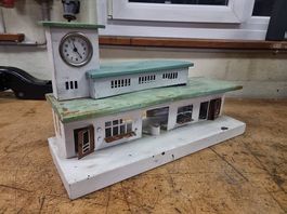 alter Märklin Kibri Spur 0 Blechbahnhof