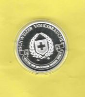 Schweizische Volksbräuche"Rütlischwur"Pol.Platte/999+20,2gr